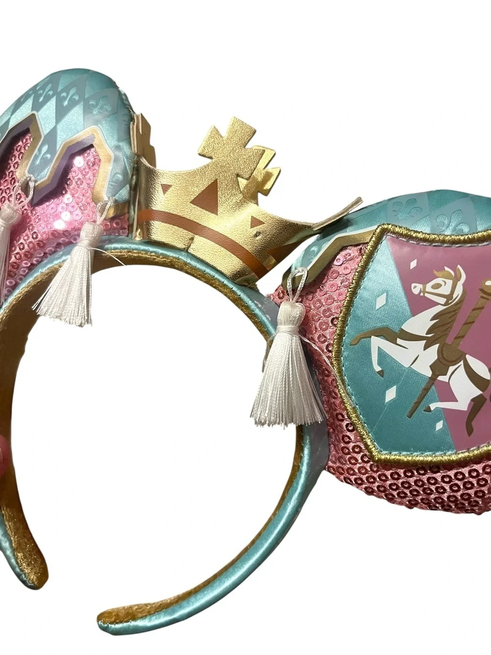 Disney Mickey Mouse The Main Attraction Ear Headband Charming Regal Carrousel
